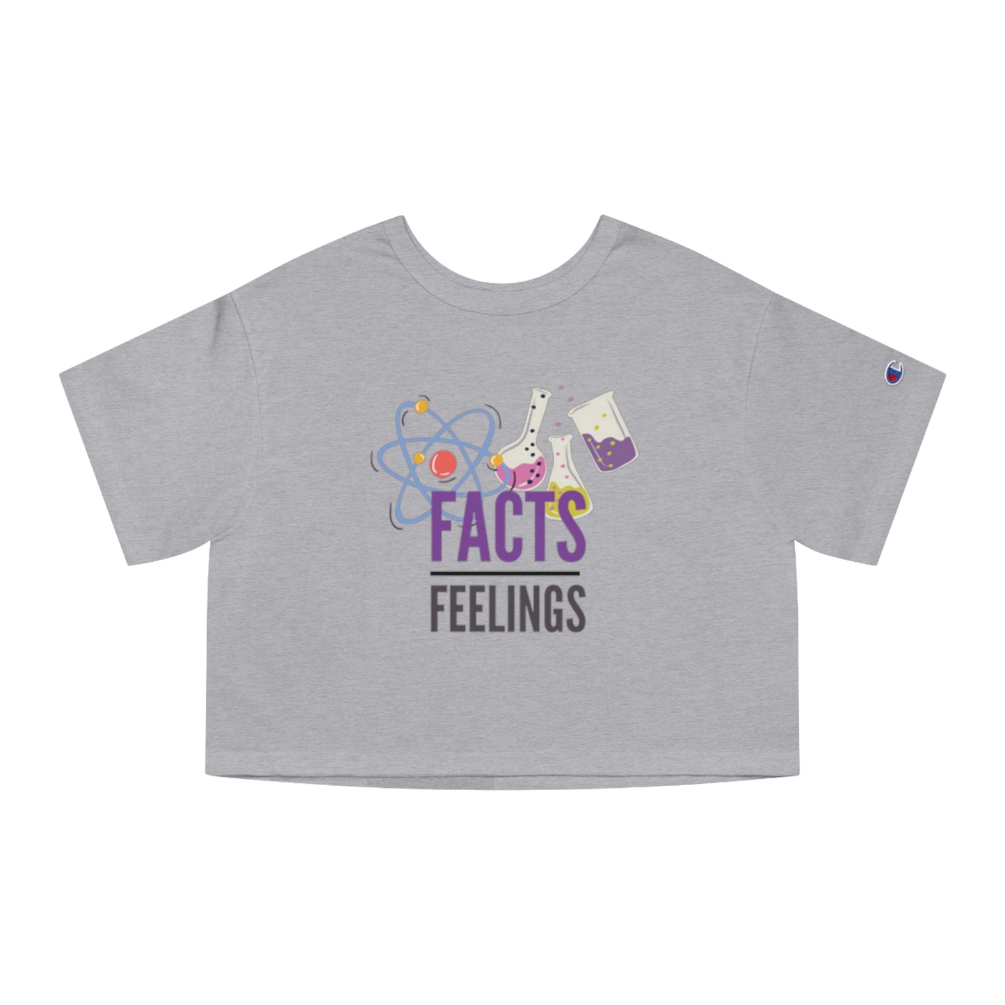 Cropped T-Shirt with Science Design, Fun and Educational Women's Top, Perfect for Casual Wear, Gifts for Science Lovers, Cute T-Shirt [...]