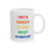 Inspirational Rainbow Quote Ceramic Mug (11oz/15oz) — Motivational Coffee Cup