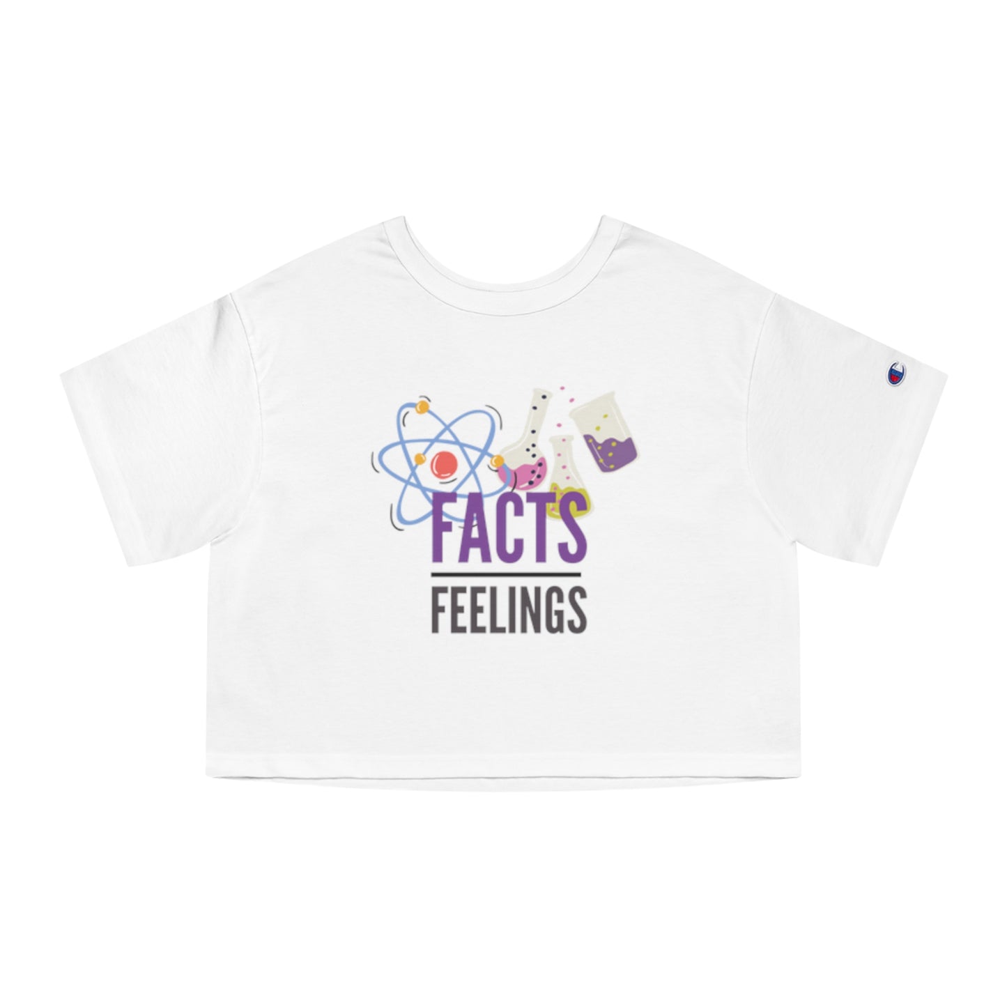 Cropped T-Shirt with Science Design, Fun and Educational Women's Top, Perfect for Casual Wear, Gifts for Science Lovers, Cute T-Shirt [...]